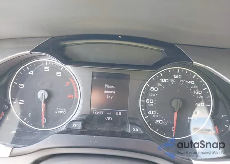 2009 Audi A4 2.0T Avant from USA, damaged, VIN WAUXF78K89A211947